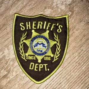 Vintage Walking Dead Sheriff's Dept. King County Georgia Patch